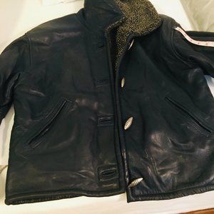 Shearling Winter Leather Jacket Unisex